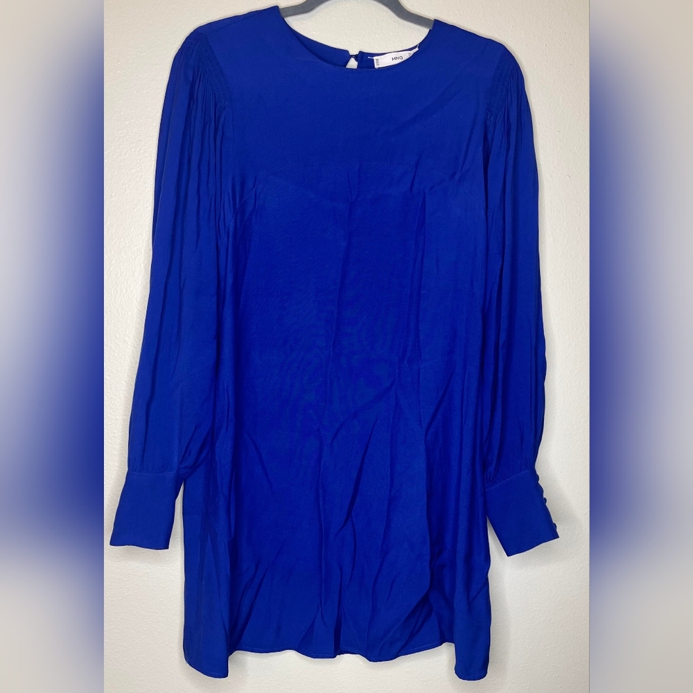 MNG Woman's Blue Tunic Dress